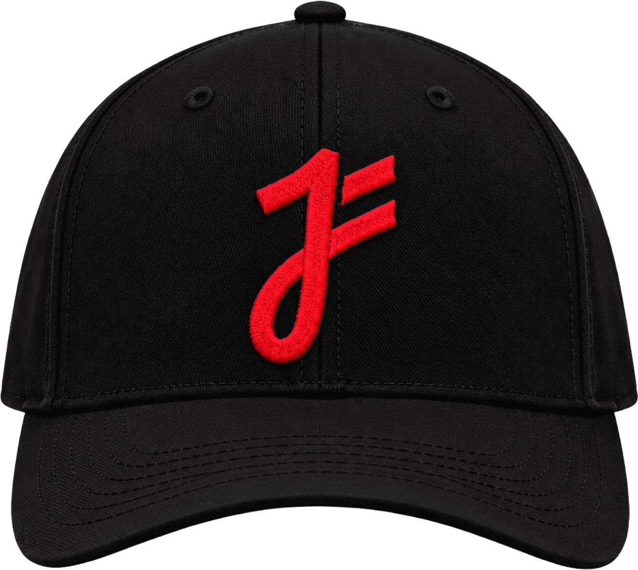 JF Hat in Red Logo